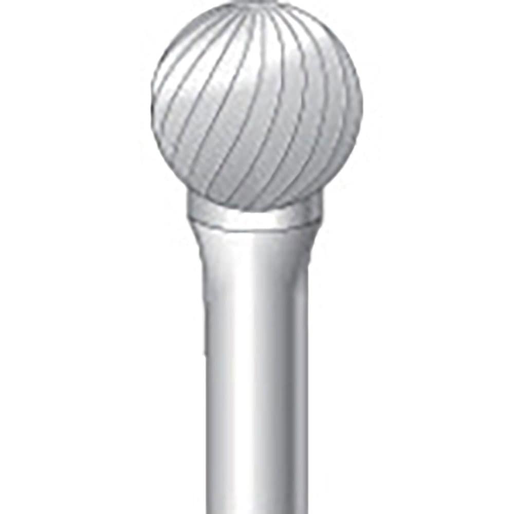 ナカニシ　超硬カッター　球型　シングルカット　φ１２．７×軸φ６　２６０１４＿