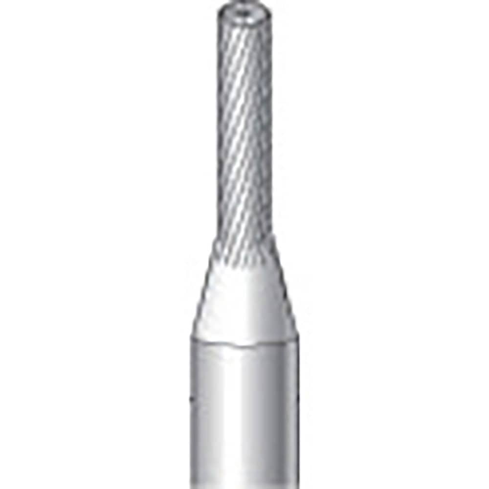 ナカニシ　超硬カッター　円筒型　シングルカット・エンドカット付　φ３×１３×軸φ６　２６０４８＿