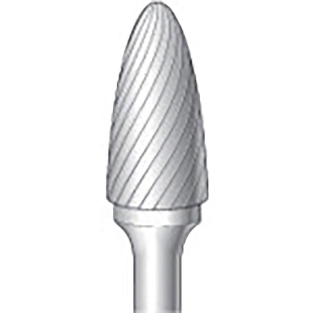 ナカニシ　超硬カッター　砲弾型　シングルカット　φ１２．７×２５×軸φ６　２６０９３＿