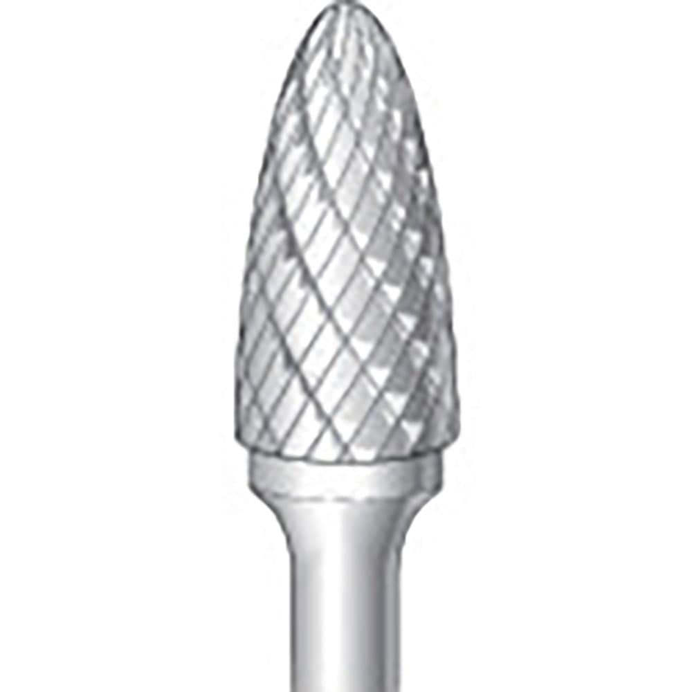 ナカニシ　超硬カッター　砲弾型　ダブルカット　φ１２．７×２５×軸φ６　２６１０３＿