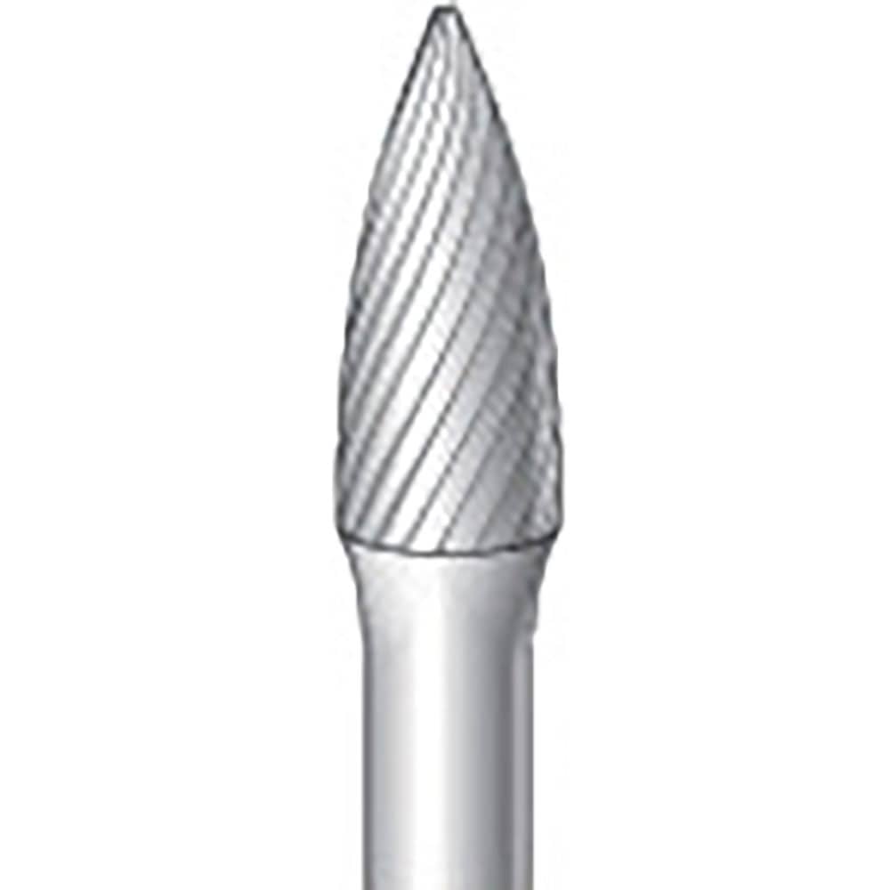 ナカニシ　超硬カッター　砲弾型　シングルカット　φ８×１９×軸φ６　２６１１２＿
