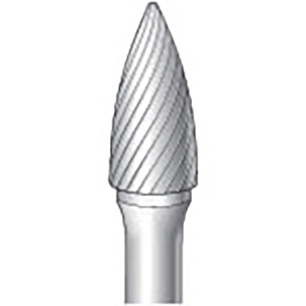 ナカニシ　超硬カッター　砲弾型　シングルカット　φ１０×２０×軸φ６　２６１１３＿