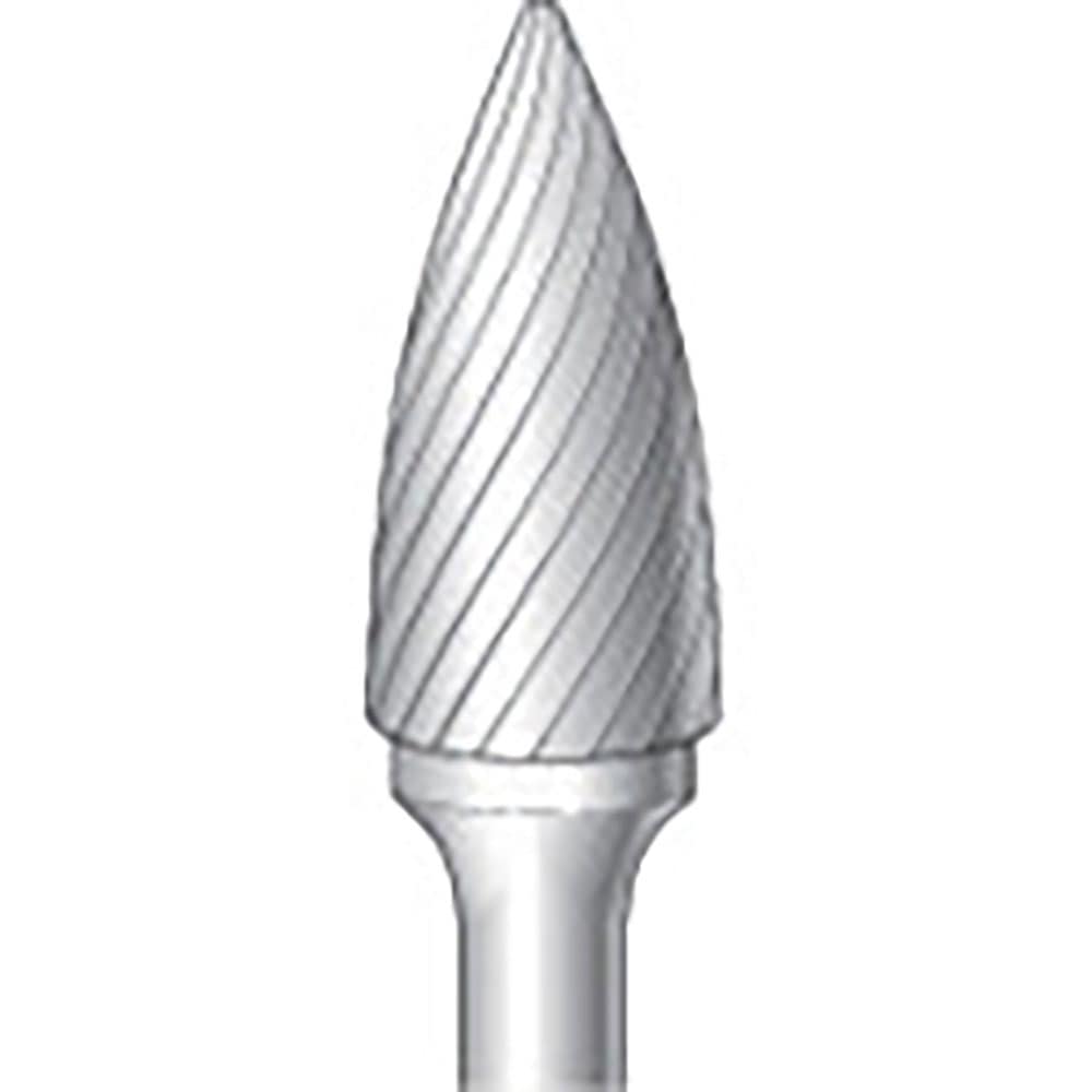 ナカニシ　超硬カッター　砲弾型　シングルカット　φ１２．７×２５×軸φ６　２６１１４＿