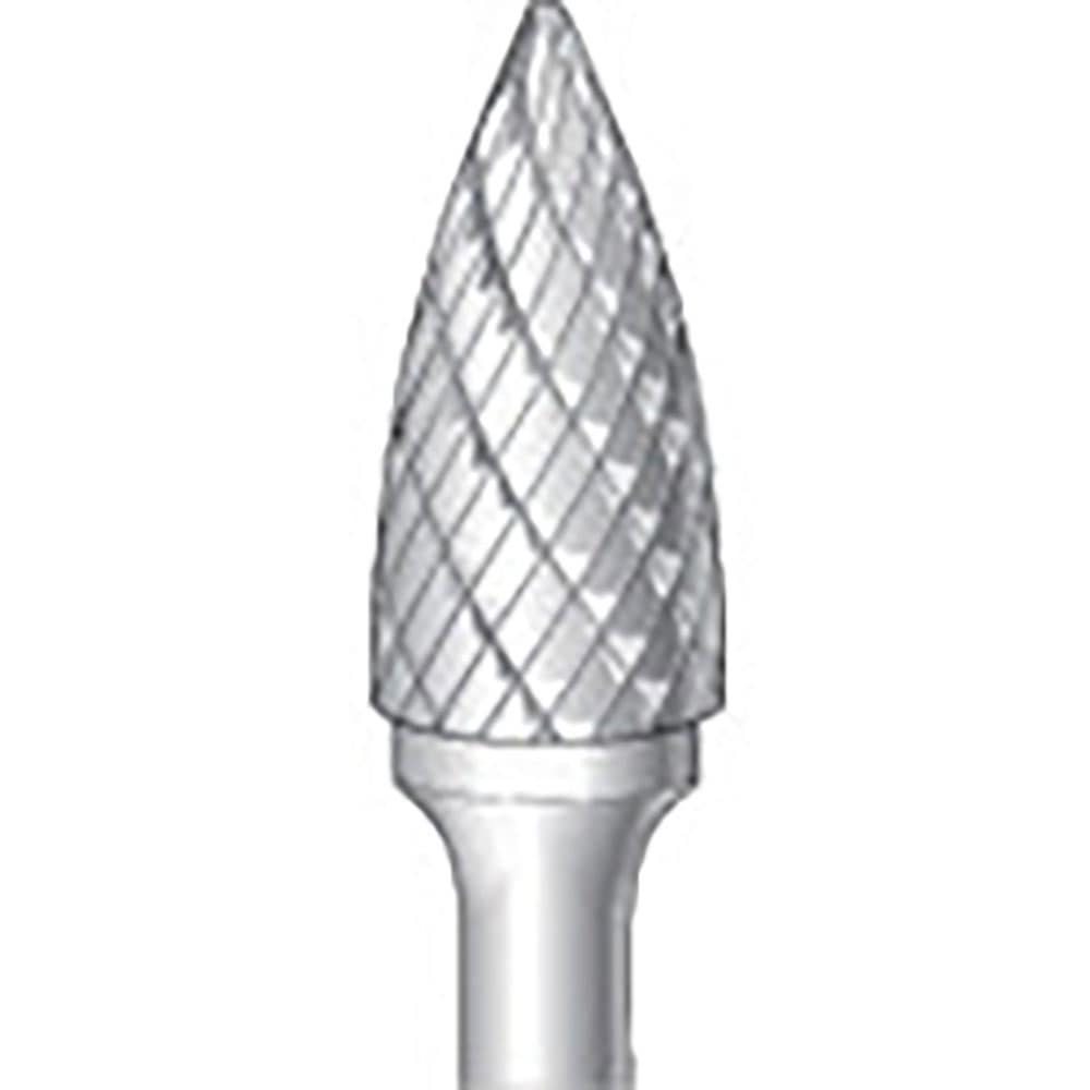 ナカニシ　超硬カッター　砲弾型　ダブルカット　φ１２．７×２５×軸φ６　２６１２４＿