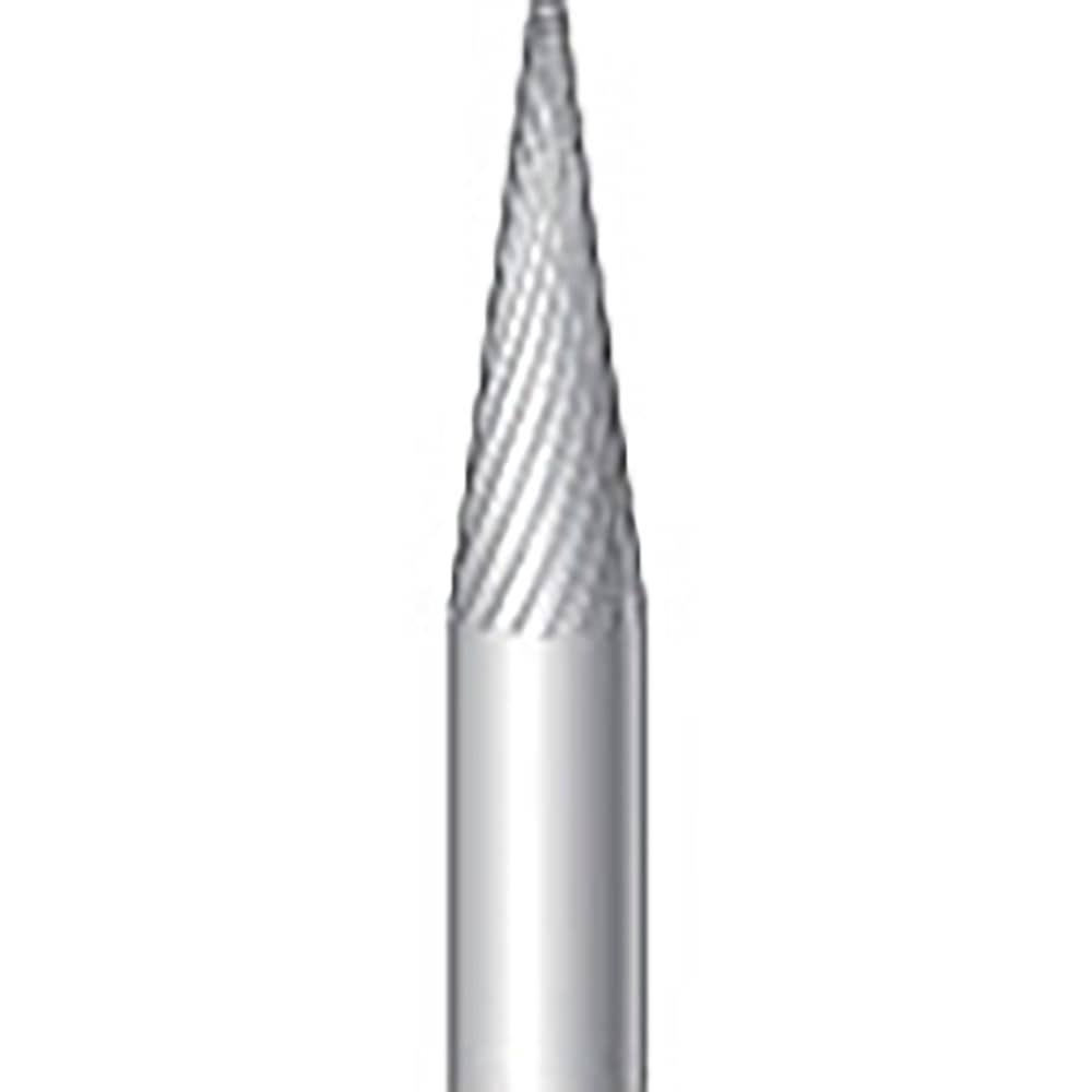 ナカニシ　超硬カッター　テーパー型　シングルカット　φ６×１９×軸φ６　１４°　２６１３２＿