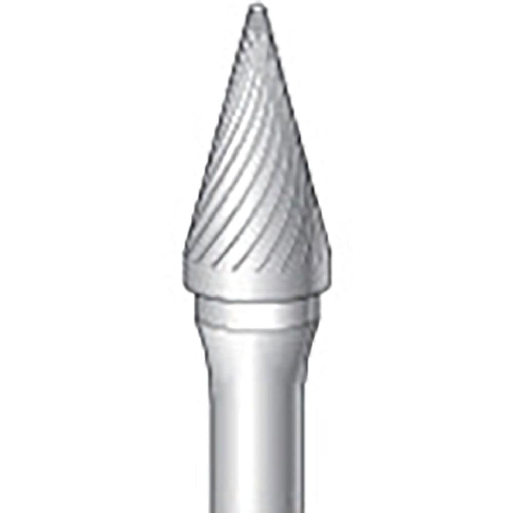 ナカニシ　超硬カッター　テーパー型　シングルカット　φ９．５×１６×軸φ６　２８°　２６１３３＿