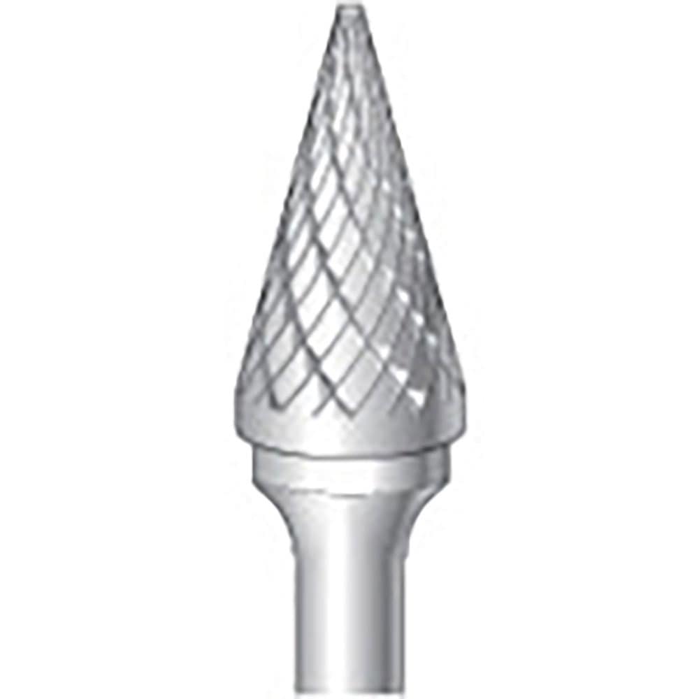 ナカニシ　超硬カッター　テーパー型　ダブルカット　φ１２．７×２２×軸φ６　２８°　２６１４４＿