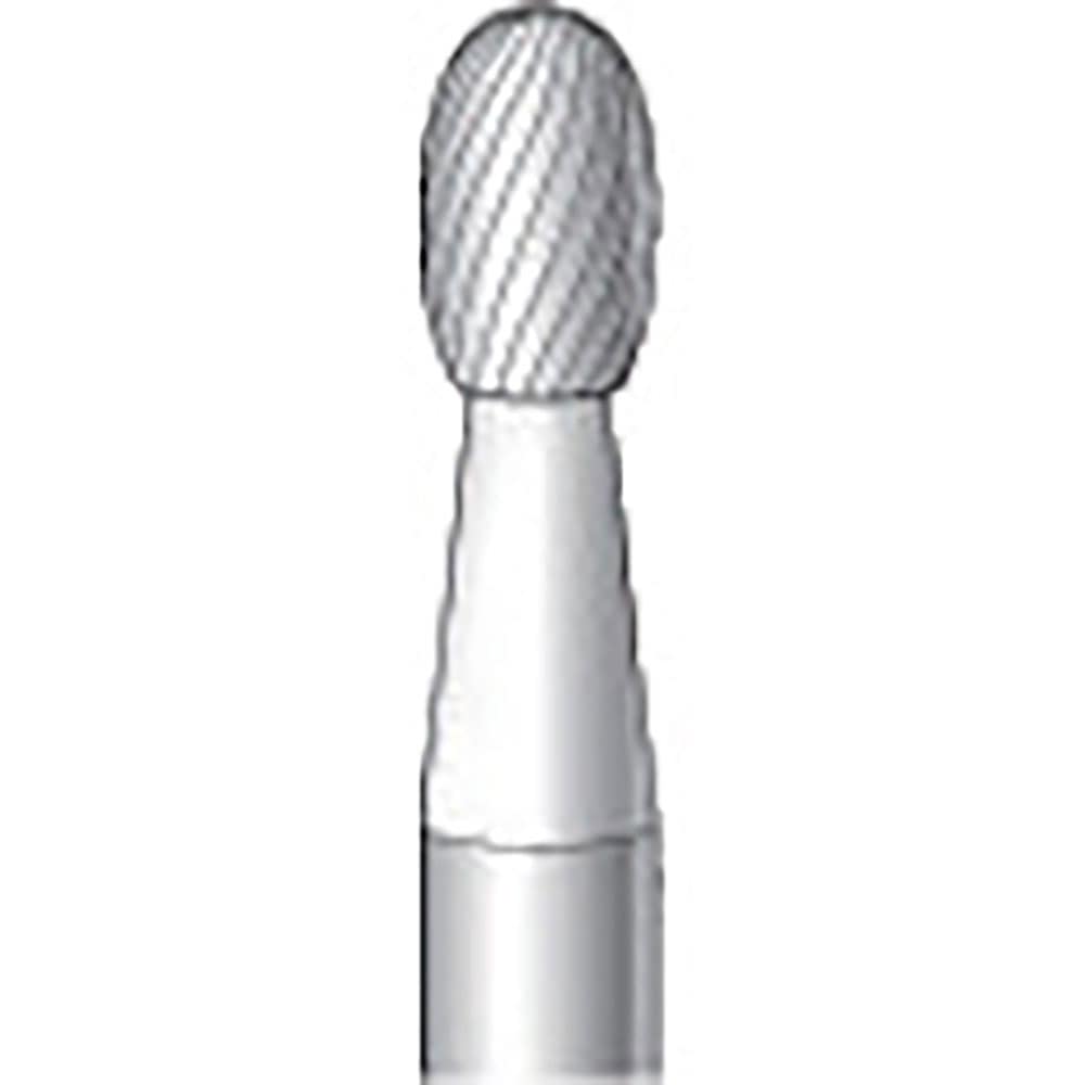 ナカニシ　超硬カッター　楕円型　シングルカット　φ６×９．５×軸φ６　２６１５６＿