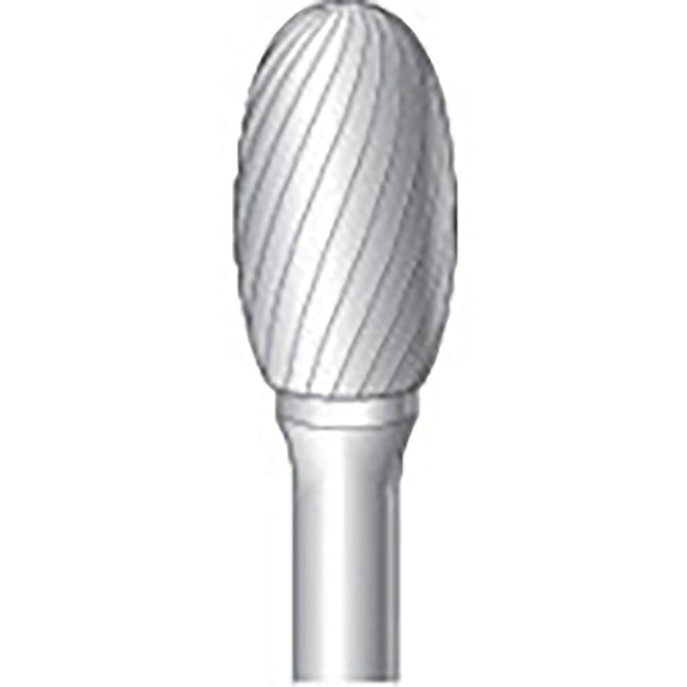 ナカニシ　超硬カッター　楕円型　シングルカット　φ１２．７×２２×軸φ６　２６１５８＿