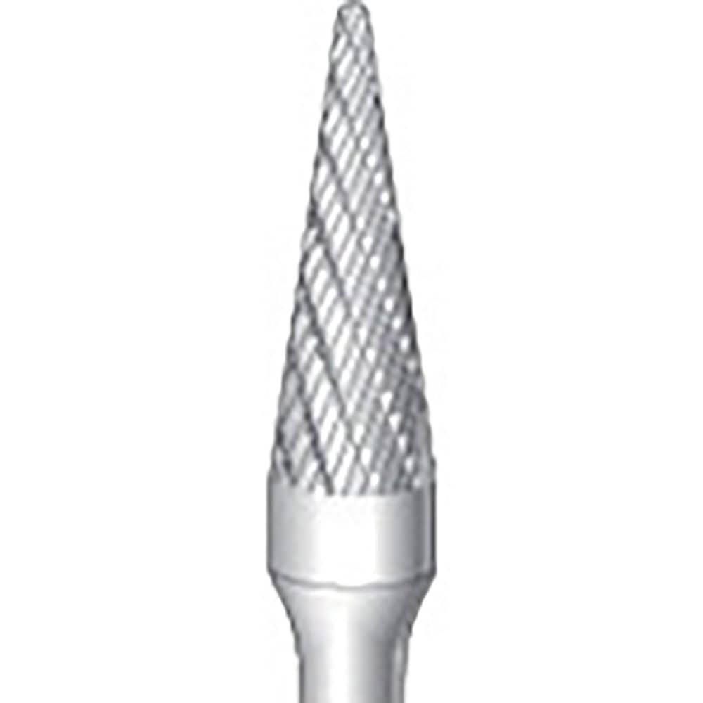 ナカニシ　超硬カッター　テーパー型　ダブルカット　φ１０×３０×軸φ６　１４°　２６１６３＿