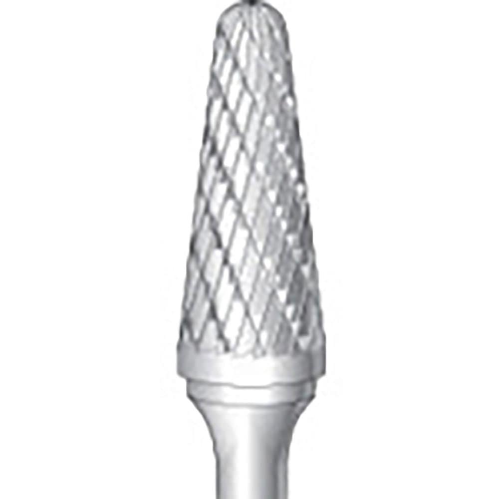 ナカニシ　超硬カッター　テーパー型　ダブルカット　φ１２．７×３０×軸φ６　１４°　２６１６４＿