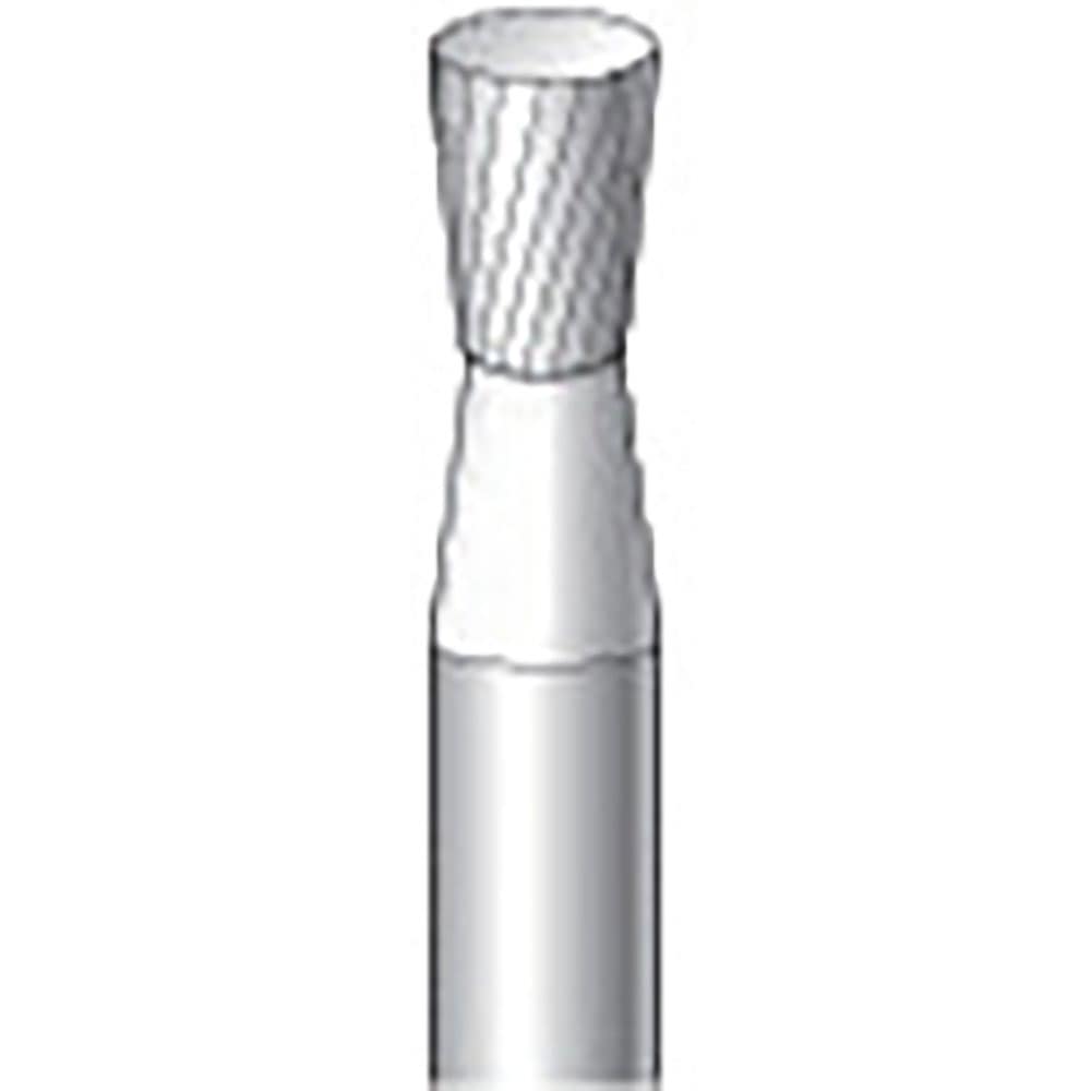ナカニシ　超硬カッター　逆テーパー型　シングルカット　φ６×８×軸φ６　１０°　２６１７１＿