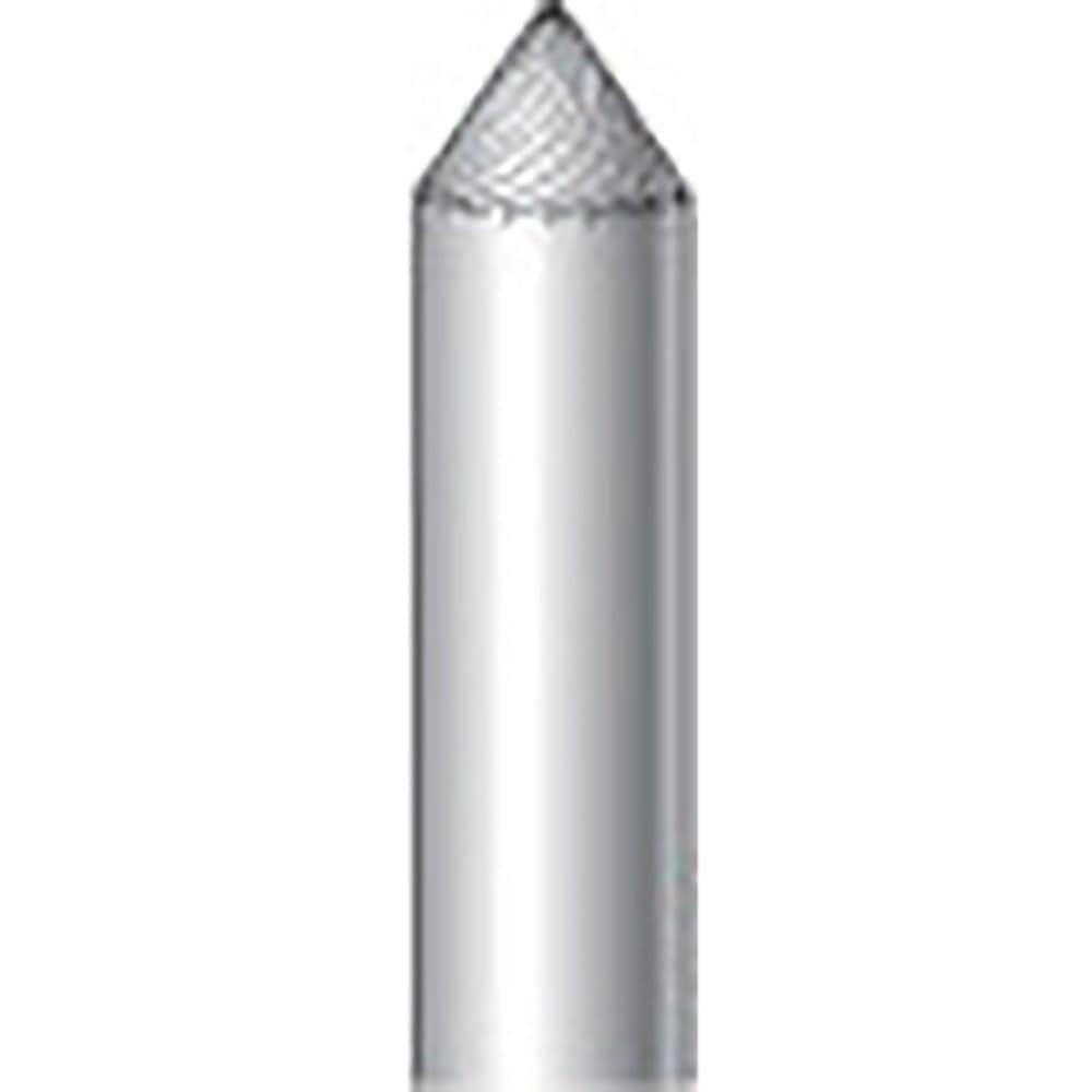 ナカニシ　超硬カッター　テーパー型　シングルカット　φ６×４×軸φ６　６０°　２６２０１＿