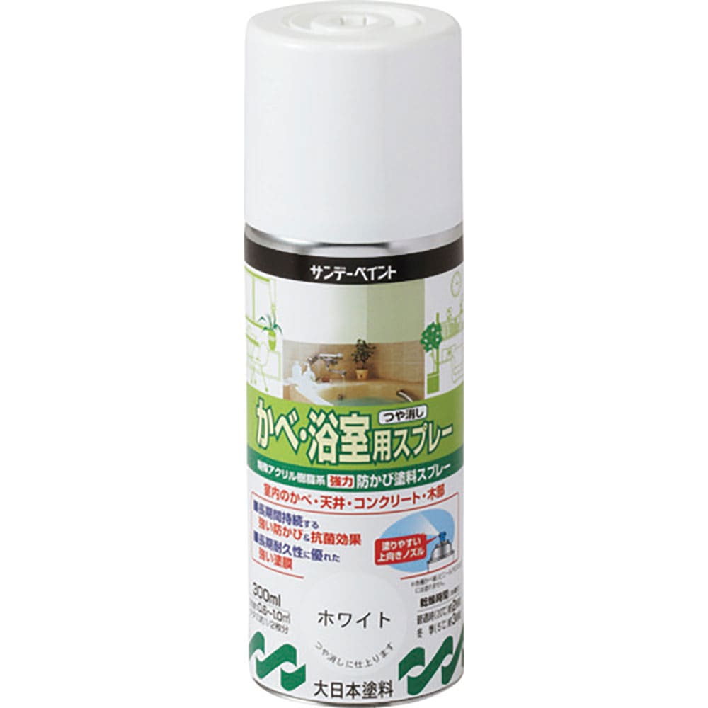 サンデーペイント　かべ・浴室用スプレー　アイスグリーン　３００Ｍ　２６２７４８＿