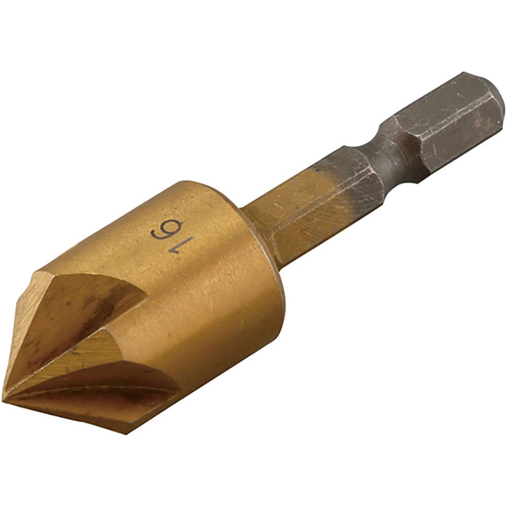 ＲＥＬＩＥＦ　５枚刃　面取りカッター　六角軸　１５ｍｍ　２７５７８＿