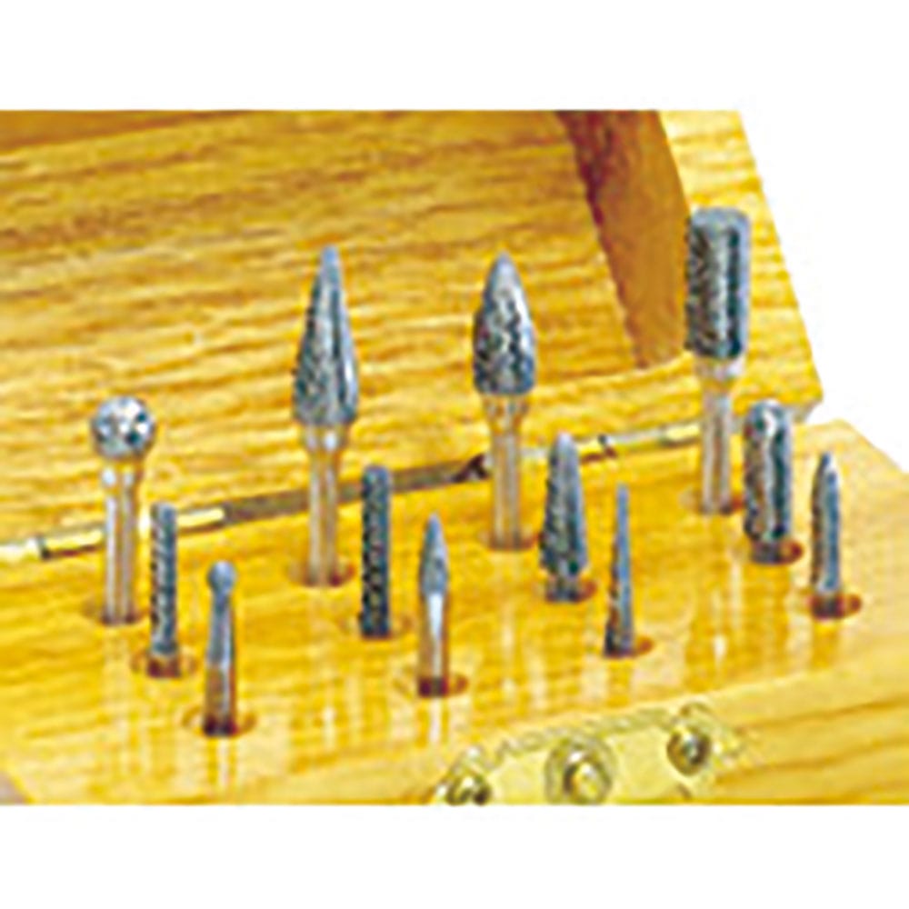 ナカニシ　超硬カッター　セット　１２本入　軸φ３　２８１４５＿