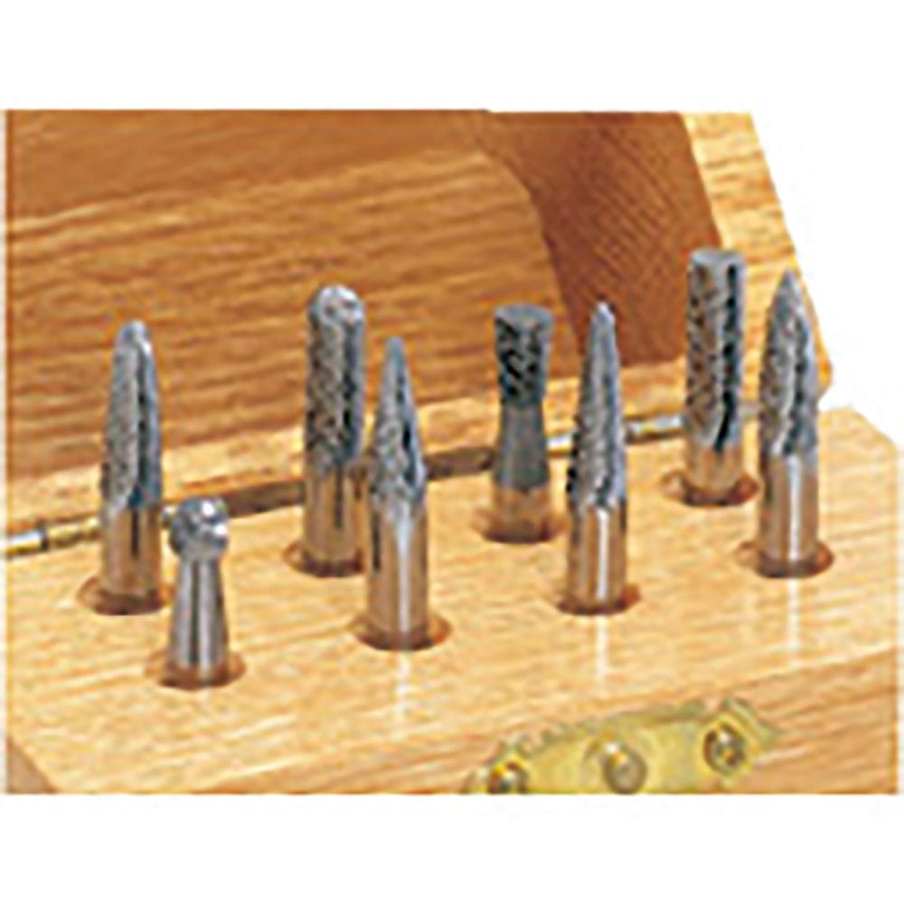 ナカニシ　超硬カッター　セット　８本入　軸φ６　２８１８１＿