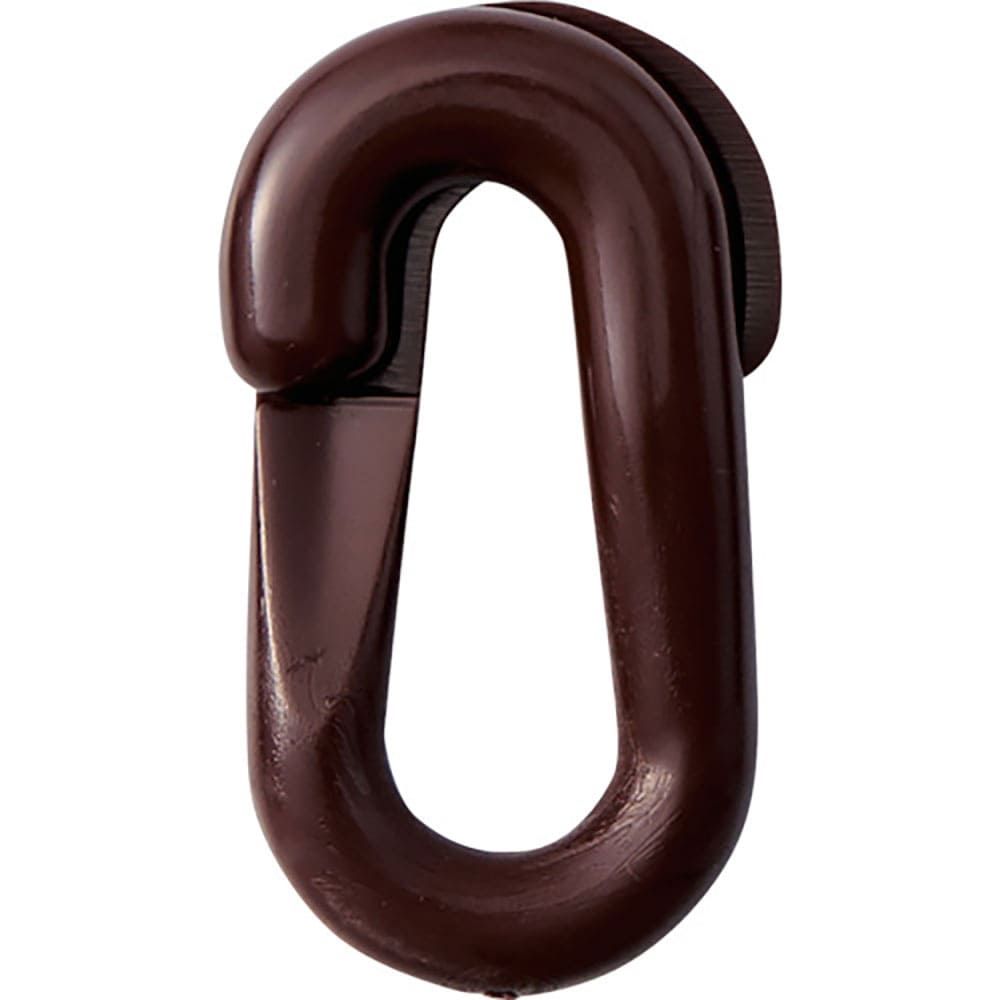 緑十字　プラスチックチェーン用ジョイント　茶　ＰＪ－６ＢＲ　２０×３９．５（線径６Φ）　２個組　２＿