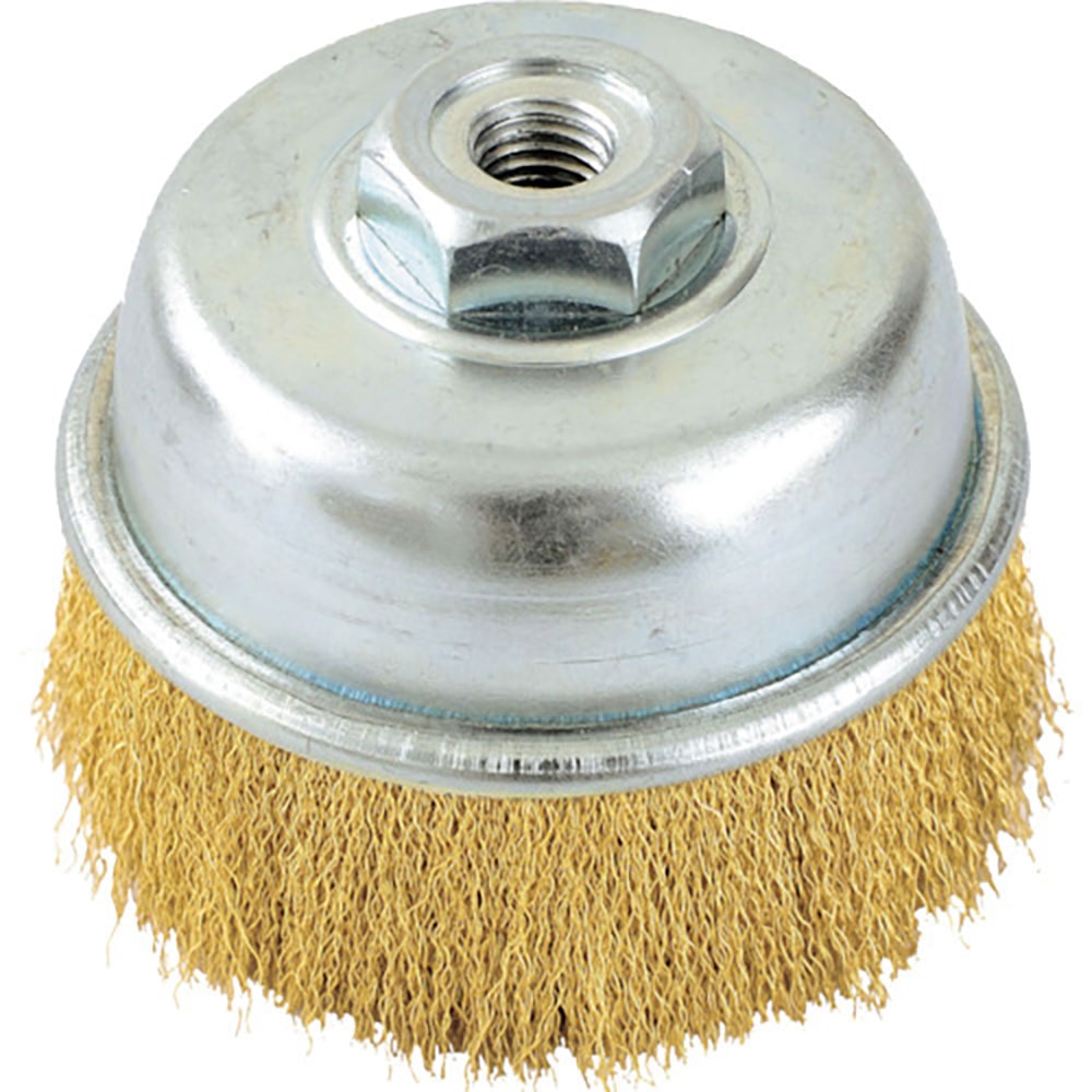 ＲＥＬＩＥＦ　ブレにくいカップブラシ　真鍮線　φ７５ｍｍ×Ｍ１０　線径　０．１５　２９１５５＿