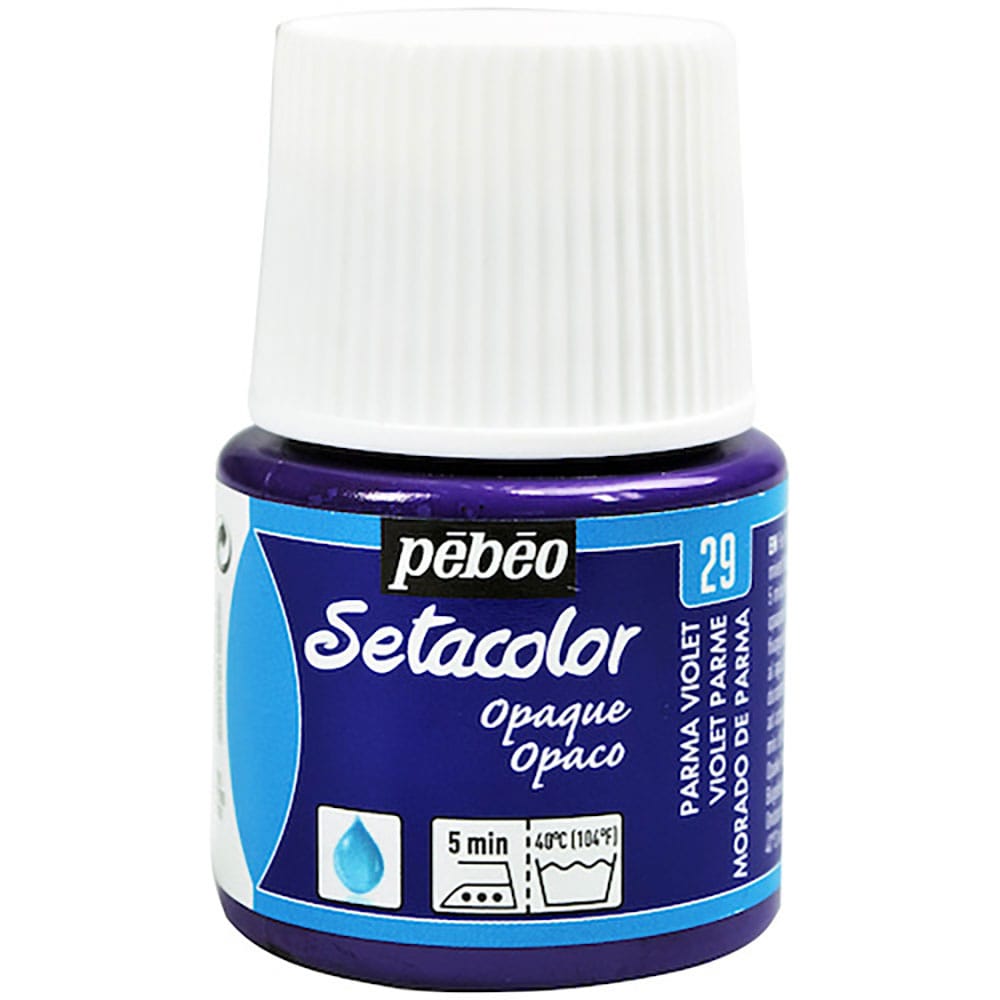 Ｐｅｂｅｏ　布用水性アクリル絵具セタカラー不透明色　４５ｍｌ　パルマバイオレット　２９５０２９＿