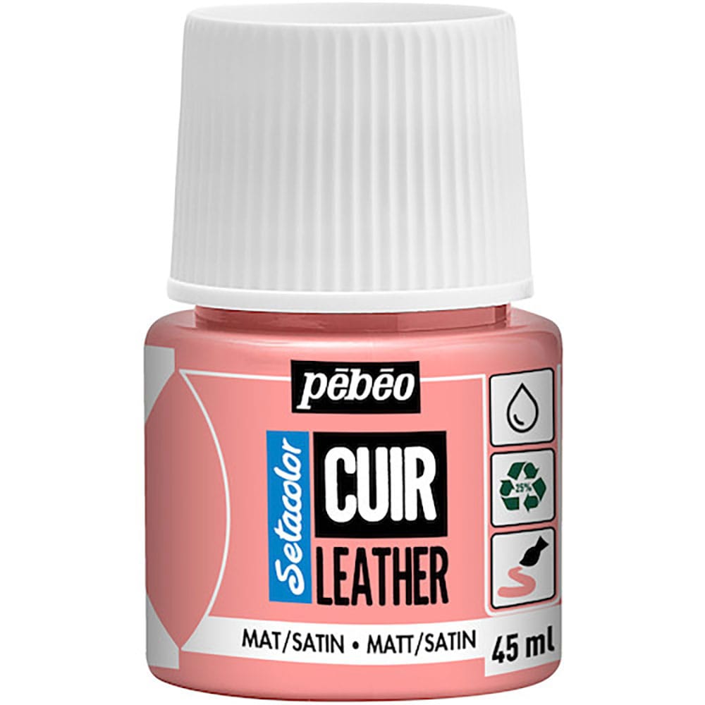 Ｐｅｂｅｏ　セタカラーレザー（革用）マット色　４５ｍｌＮＯ．０７　桜ピンク　２９５６０７＿