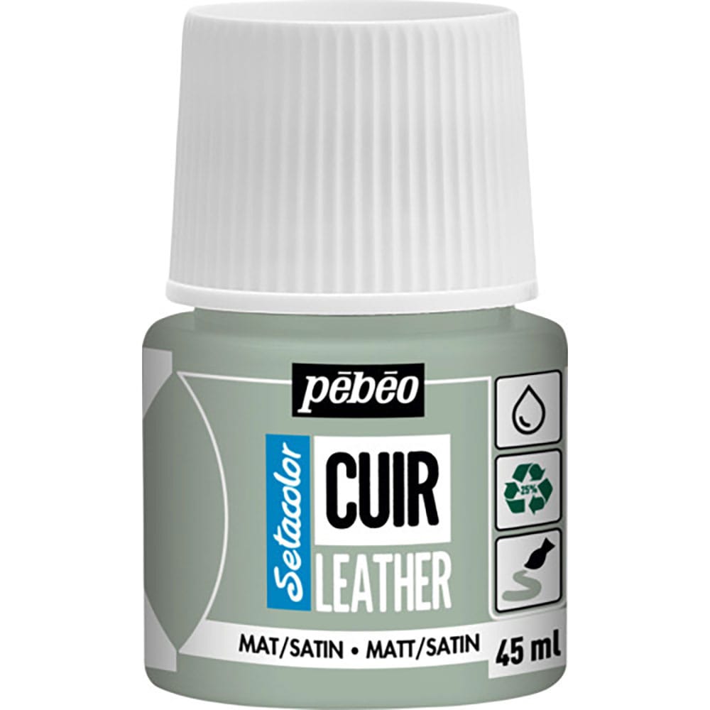 Ｐｅｂｅｏ　セタカラーレザー（革用）マット色　４５ｍｌＮＯ．１４セージグリーン　２９５６１４＿