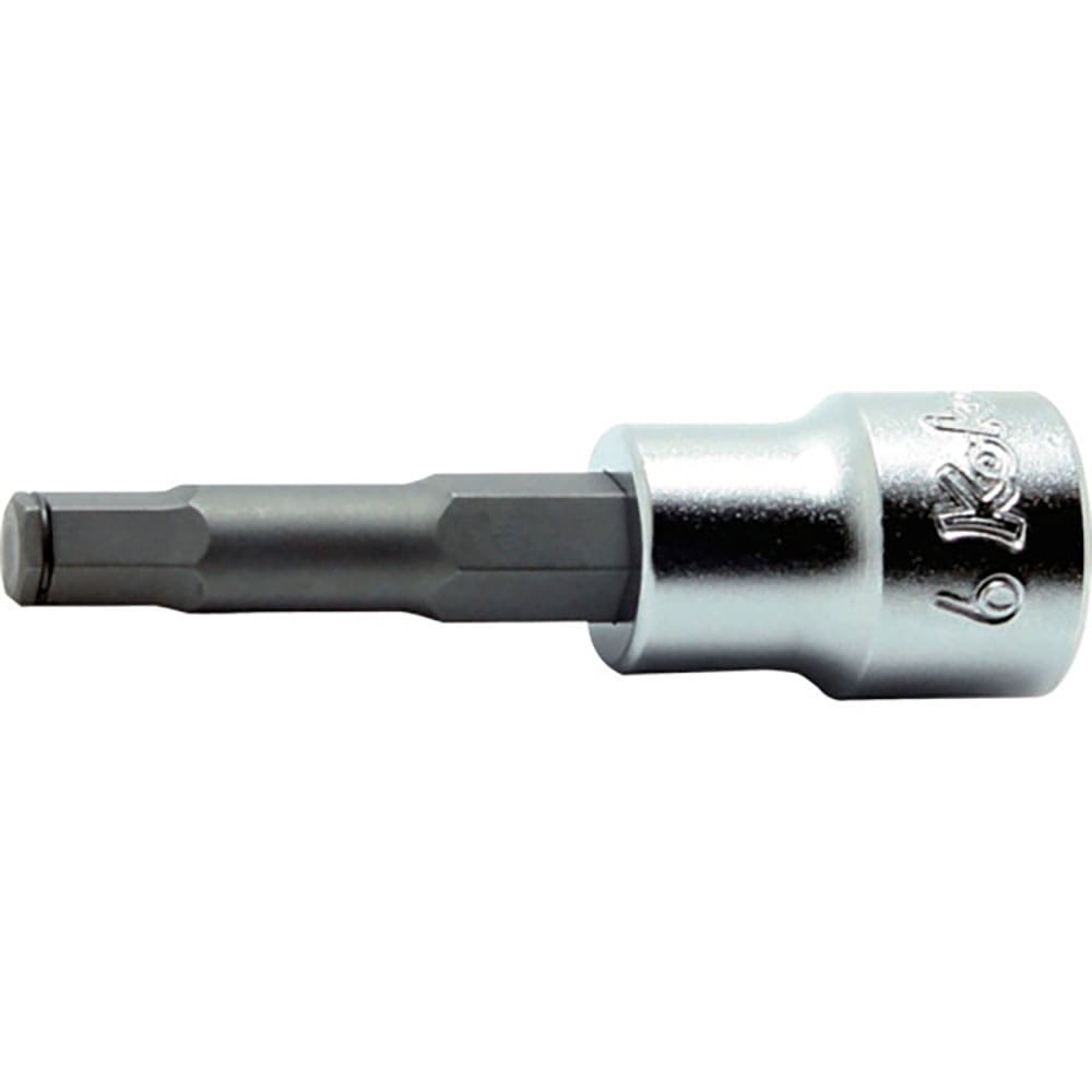 Ｋｏ－ｋｅｎ　９．５ｍｍ差込　ヘックスビットソケット全長１００ｍｍ　５ｍｍ　３０１５Ｍ．１００－５＿