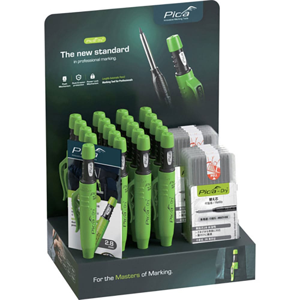 ピカマーカー　建築用シャープペンシル“Ｄｒｙ”　箱入りセット　３０２１０３＿