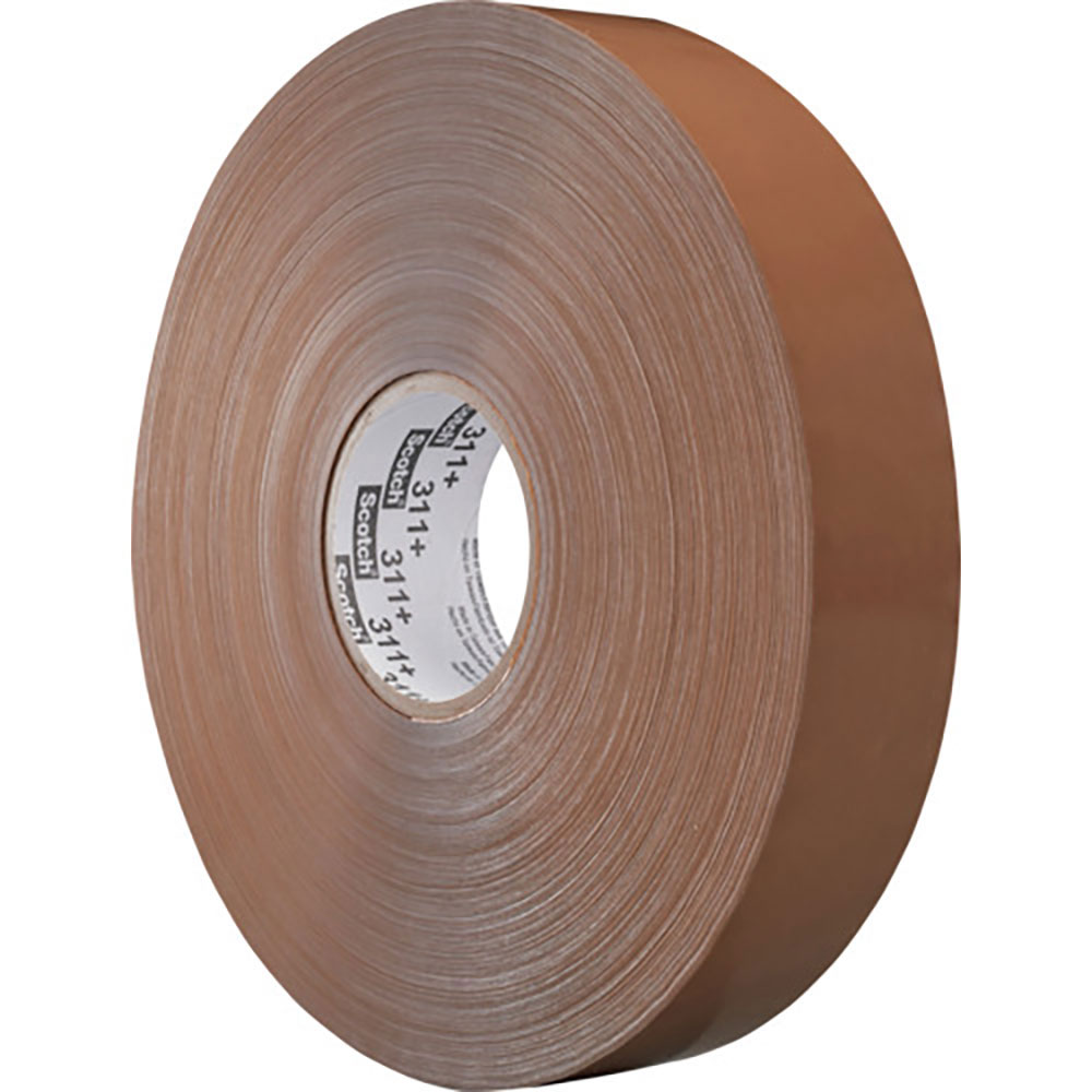 ３Ｍ　ＯＰＰ包装用　低温用強粘着テープ　３１１＋　ベージュ　４８ｍｍＸ９１４ｍ　３１１　ＰＬＵＳ　＿