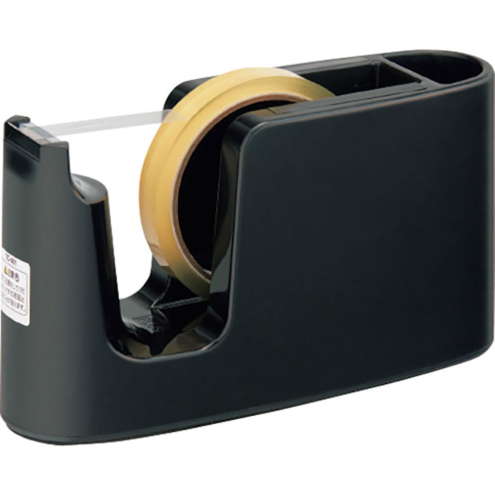 ＰＬＵＳ　３１２７１）テープカッター　ＴＣ－４０１ブラック　３１２７１＿