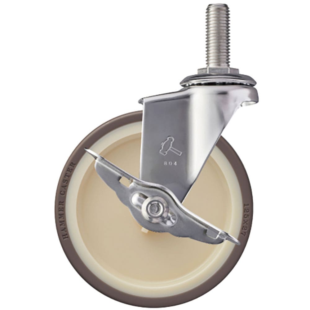 ハンマー　ステンレス製ねじ込み式キャスター　ねじ込み式キャスター“３２０ＥＡシリーズ”（ウレタン車＿