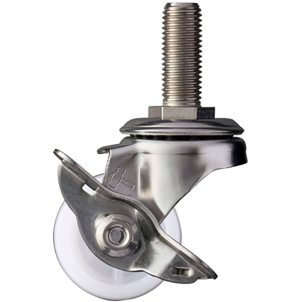 ハンマー　ＳＡシリーズオールステンレス　旋回式ナイロン車輪　５０ｍｍ　ストッパー付　３１５ＳＡ－Ｎ＿