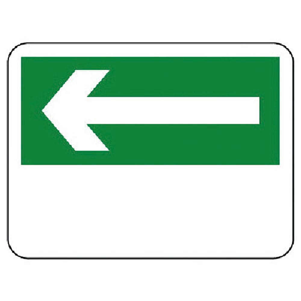 ユニット　消防標識　左矢印　３１９－２７＿