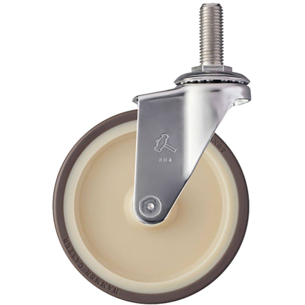 ハンマー　ステンレス製ねじ込み式キャスター　ねじ込み式キャスター“３２０ＥＡシリーズ”（ウレタン車＿