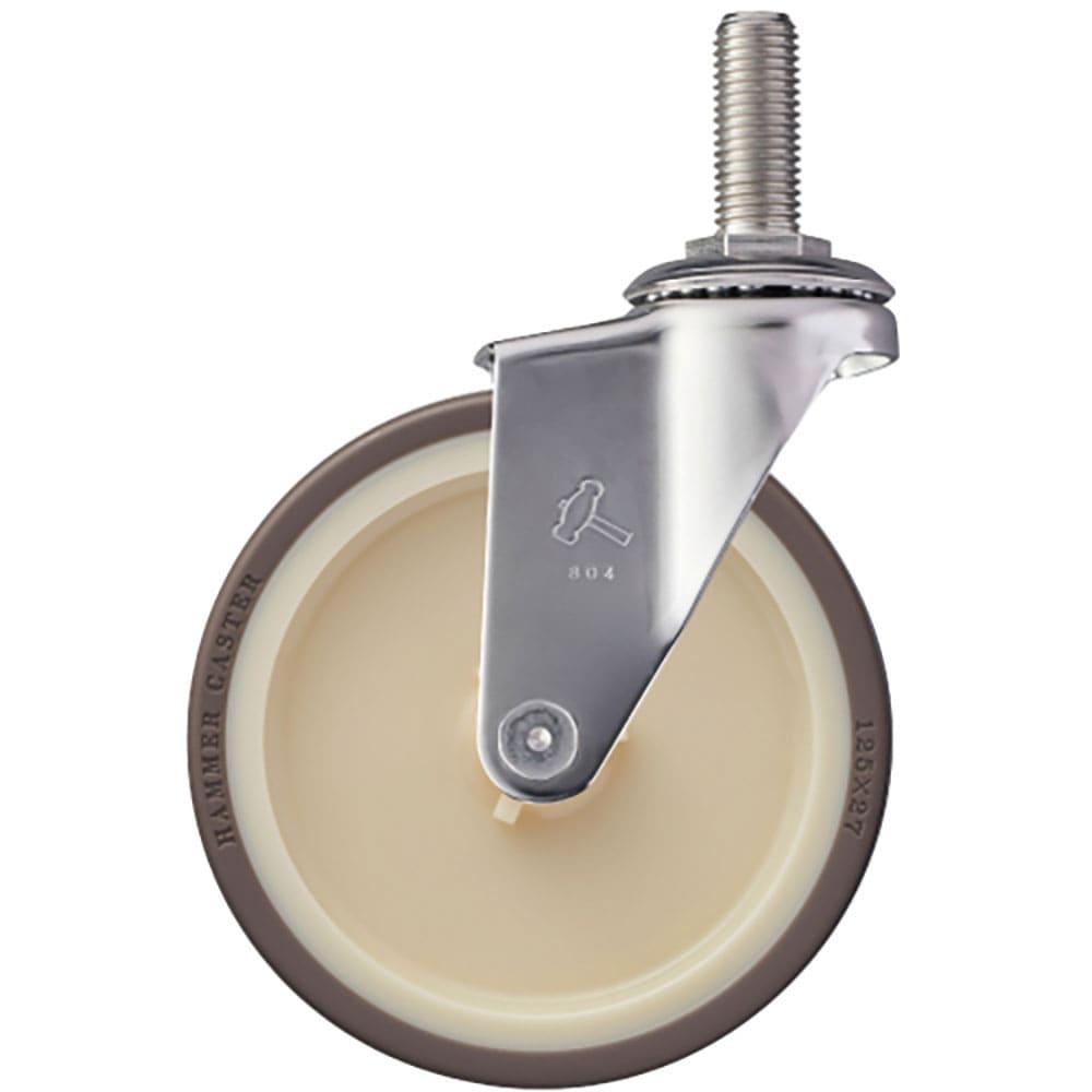 ハンマー　ステンレス製ねじ込み式キャスター　ねじ込み式キャスター“３２０ＥＡシリーズ”（ウレタン車＿