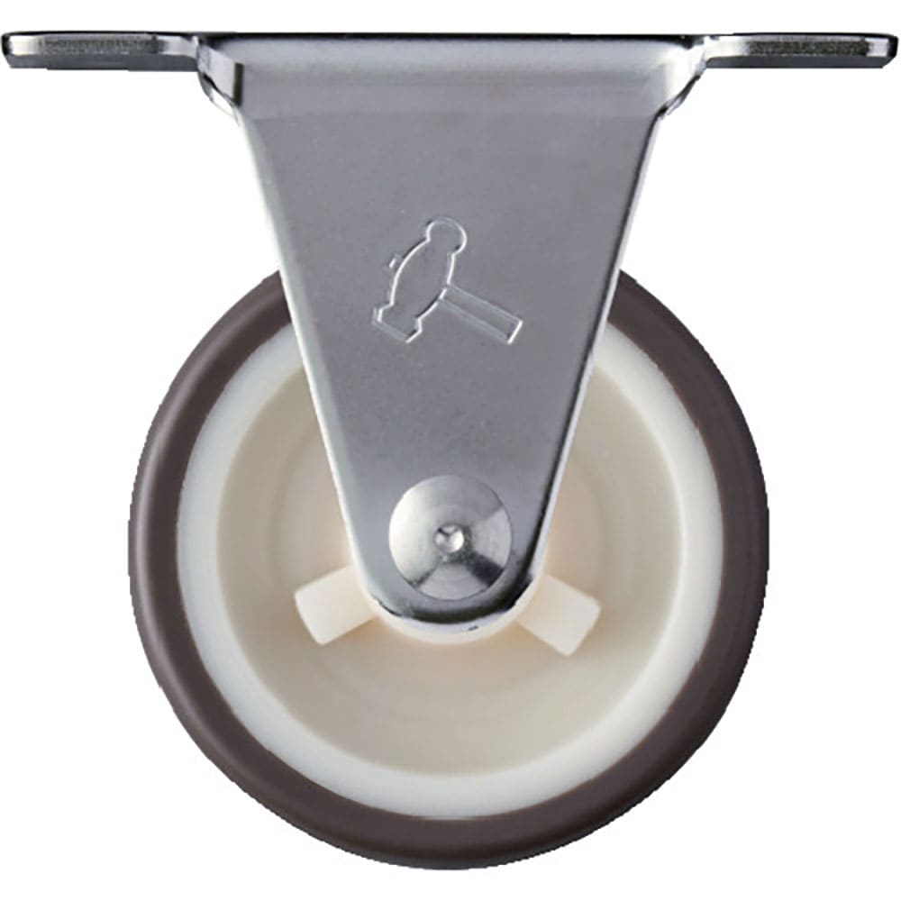 ハンマー　Ｅシリーズオールステンレス　固定式ウレタン車輪（ナイロンホイール）５０ｍｍ　３２０ＥＲ－＿