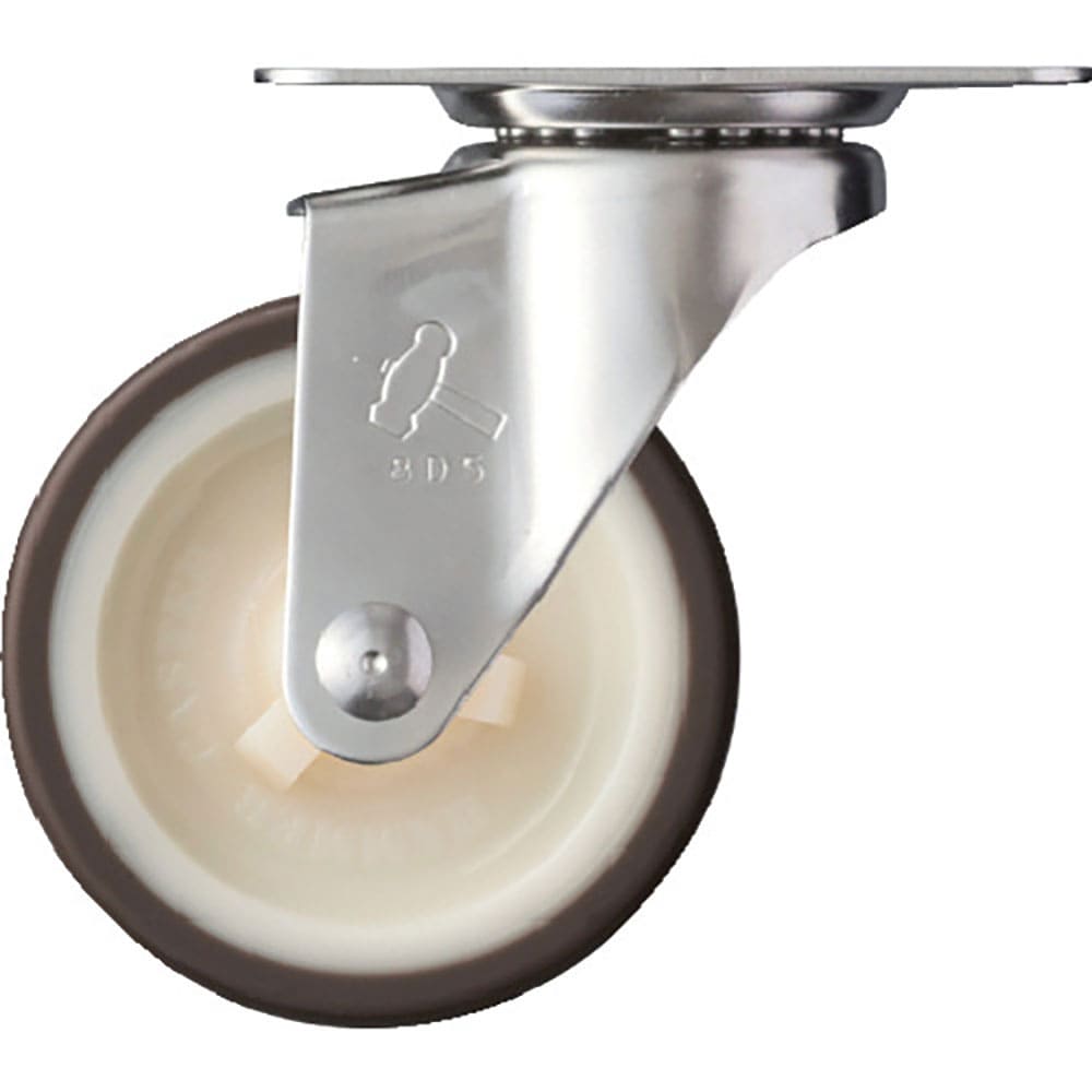 ハンマー　Ｅシリーズオールステンレス自在ウレタン車６５ｍｍ　３２０Ｅ－ＵＲ６５＿