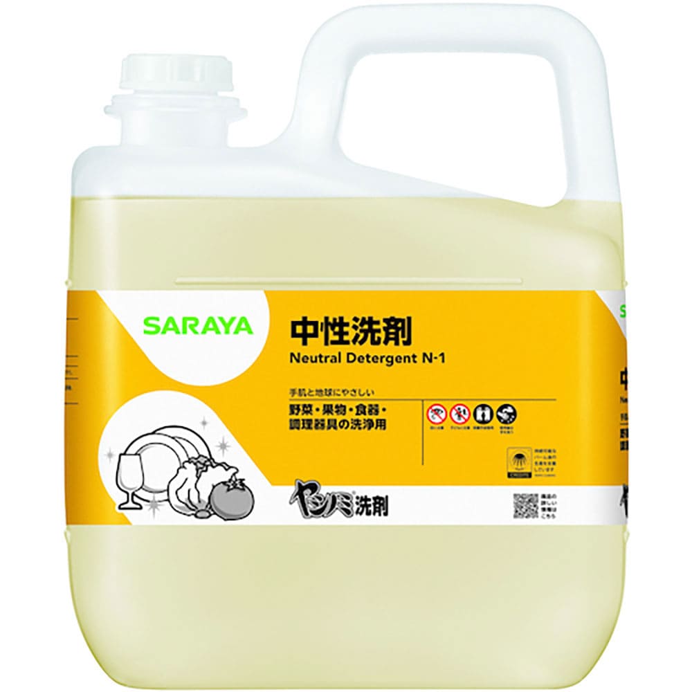 サラヤ　ヤシノミ洗剤５ｋｇ　３２３６６＿