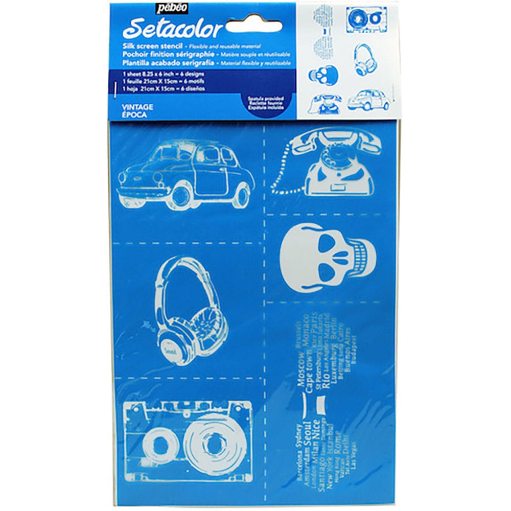 Ｐｅｂｅｏ　シルクスクリーンステンシル型　Ａ５　ビンデージ　３２９６０８＿