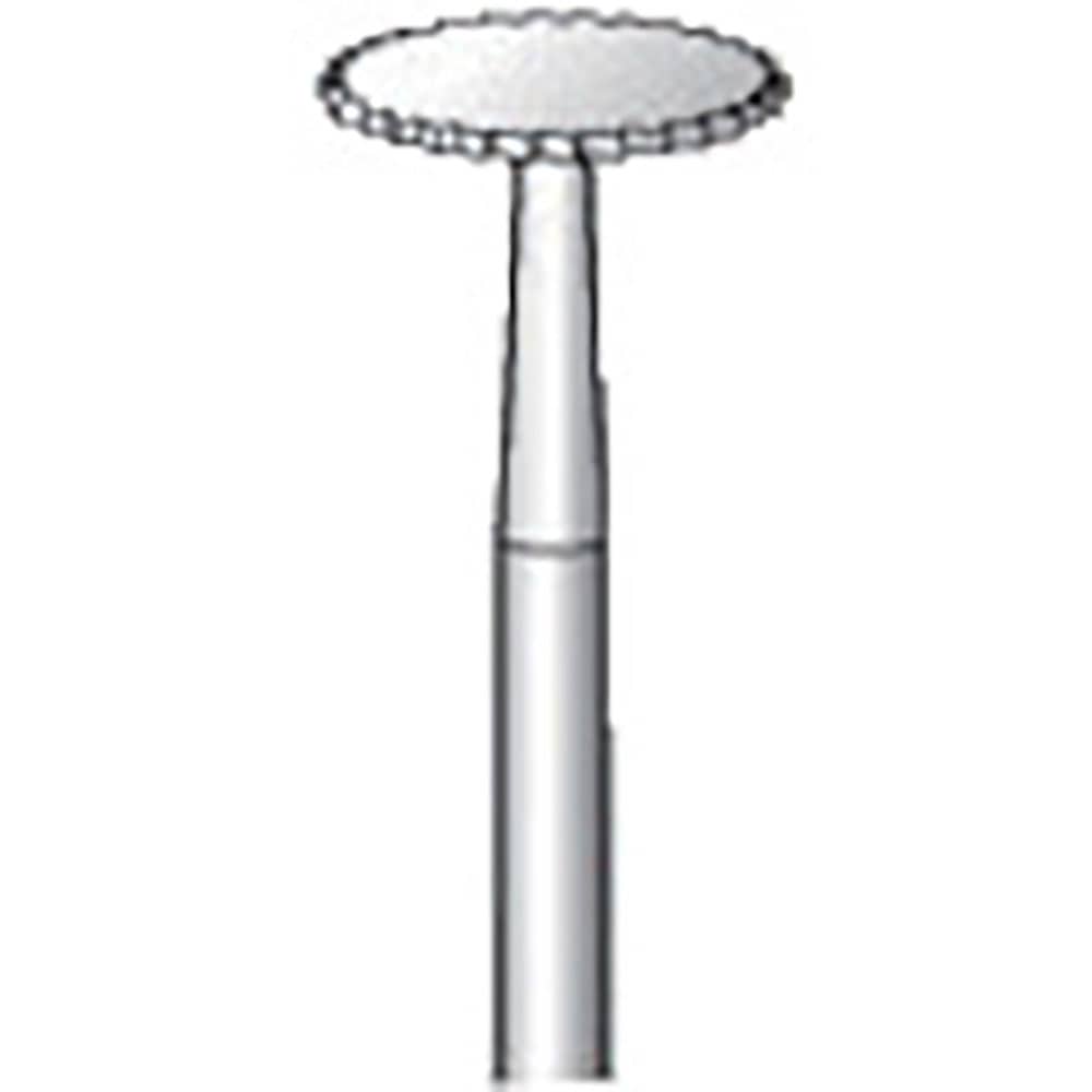 ナカニシ　精密スチールカッター　３本入　平型　φ１０×０．５×軸φ２．３４　３３２１４＿