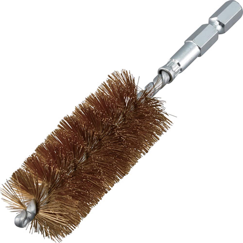 ＲＥＬＩＥＦ　六角軸　ツイストブラシ　真鍮線　φ２５ｍｍ　３３２１８＿