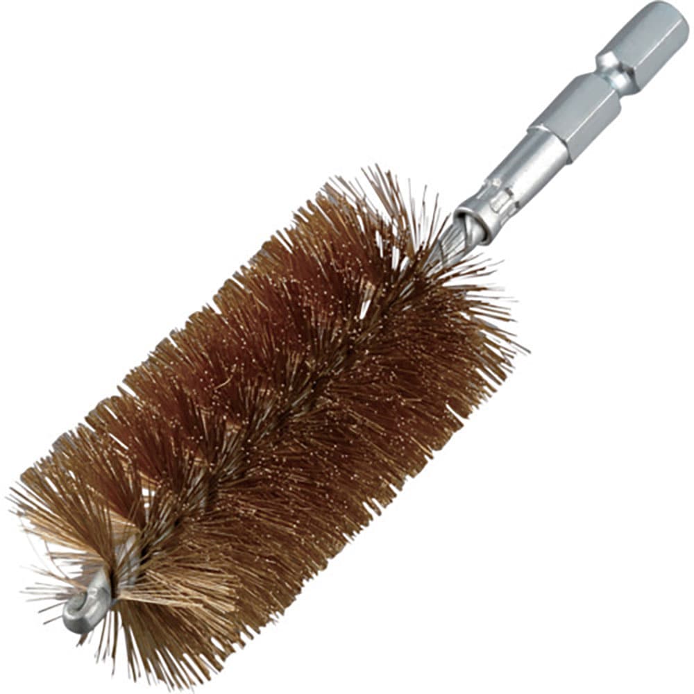 ＲＥＬＩＥＦ　六角軸　ツイストブラシ　真鍮線　φ３２ｍｍ　３３２１９＿