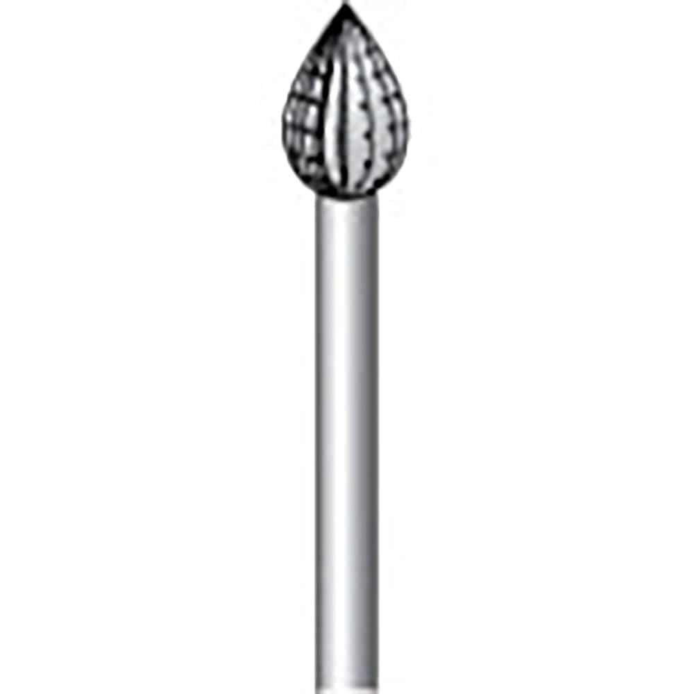 ナカニシ　精密スチールカッター　６本入　雫型　φ５×８×軸φ２．３４　３３３６５＿