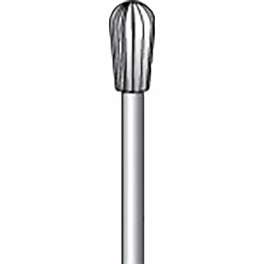 ナカニシ　精密スチールカッター　６本入　逆テーパー先丸型　φ５×１０×軸φ２．３４　３３３９１＿