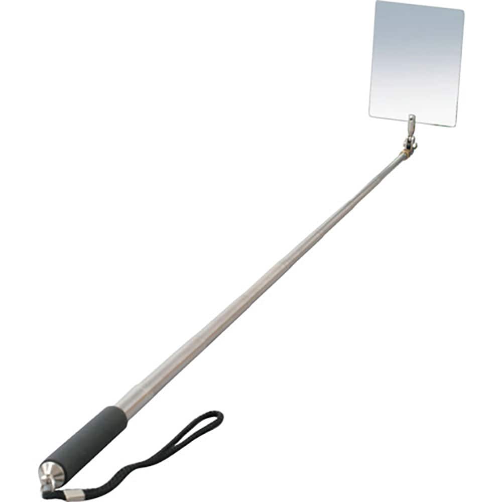 ＢＥＲＵＦ　ステンレス検査鏡　７５×１００ｍｍ　伸縮自在　３４３４８＿