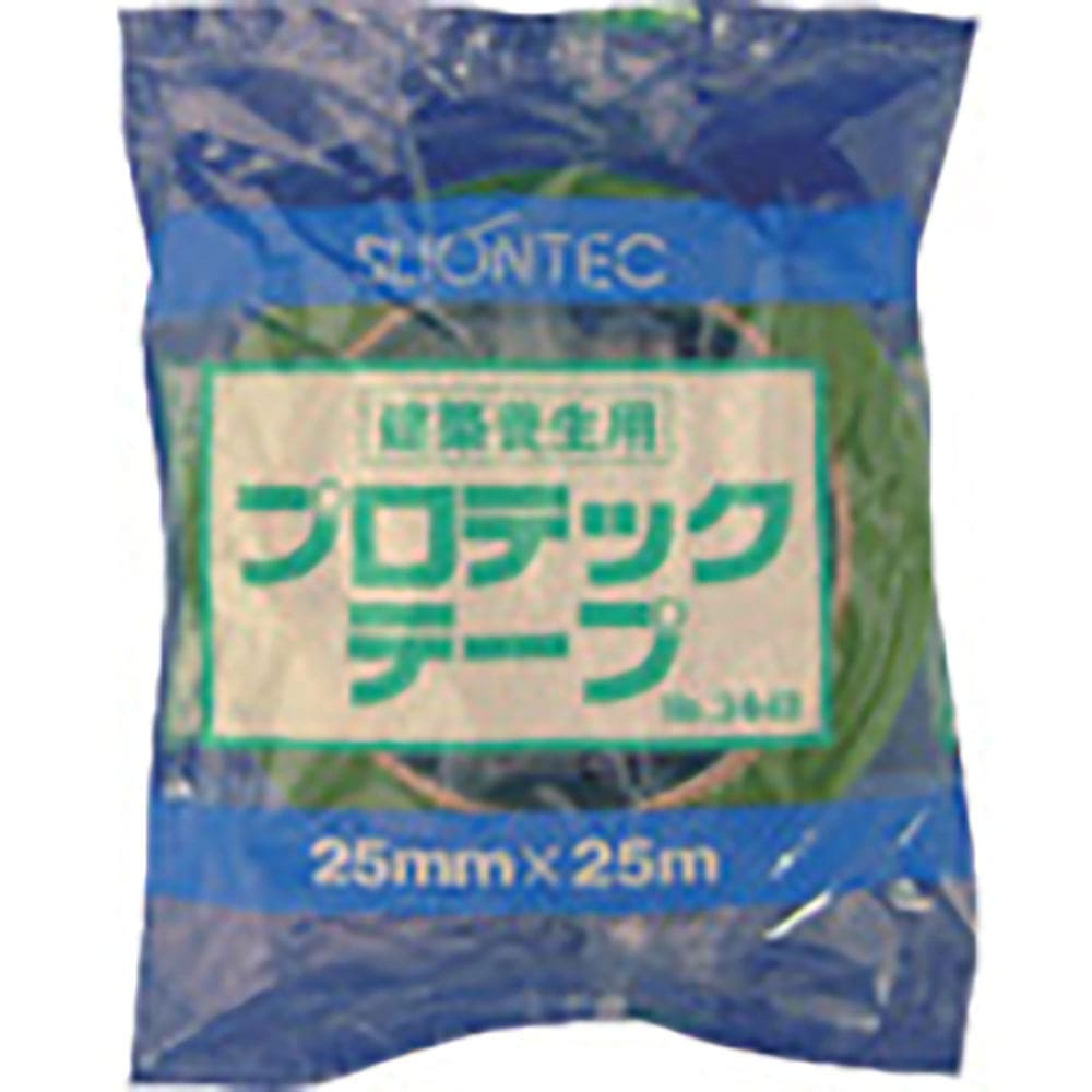 ＳＬＩＯＮＴＥＣ　プロテックテープ　２５ｍｍ×２５ｍ　グリーン　３４４８００－ＧＲ－００－２５Ｘ２＿