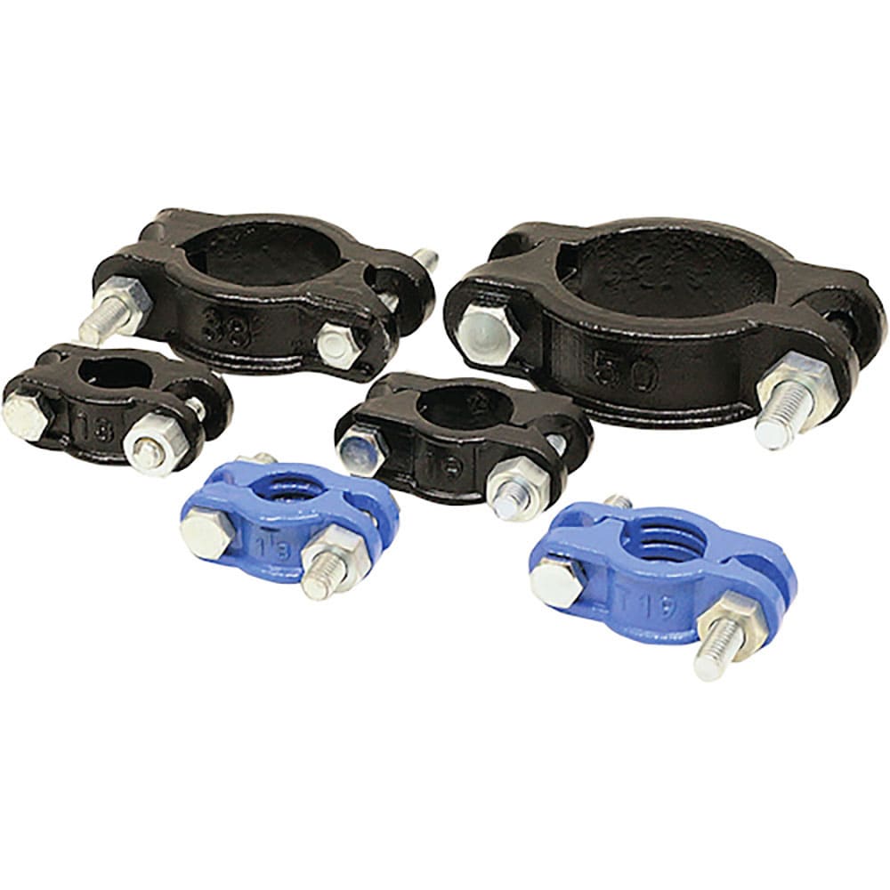 ＩＷＡ　鋳鉄製　ホースクランプ（両ネジホースバンド）　インターロックバンド　３４ＩＲ１９ＴＦ＿