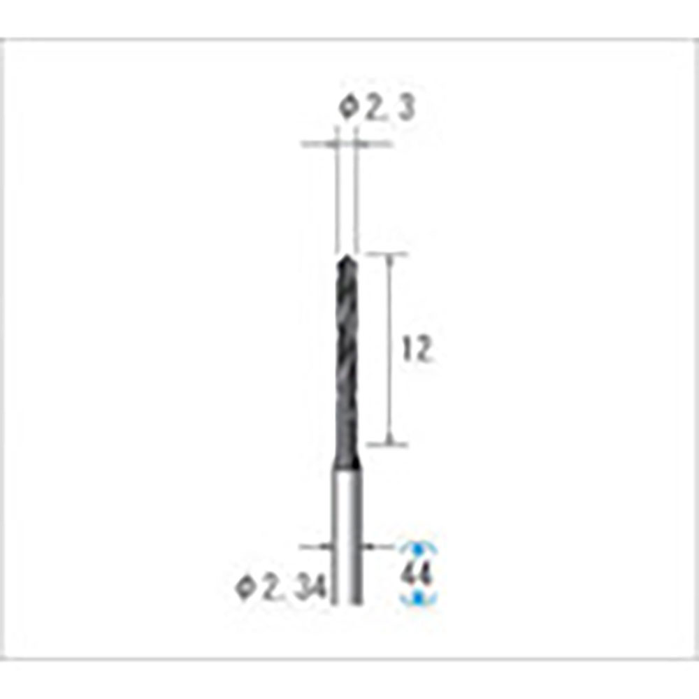 ナカニシ　ツイストドリル　１５本入　軸φ２．３４　３６０３０＿