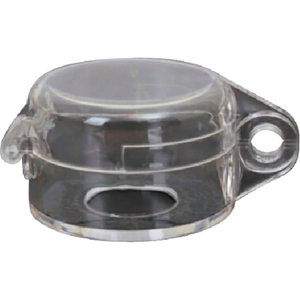 セーフラン　ボタンスイッチカバー　外径４９．６ｍｍ　高さ３１．９ｍｍ　透明　３７０３０＿