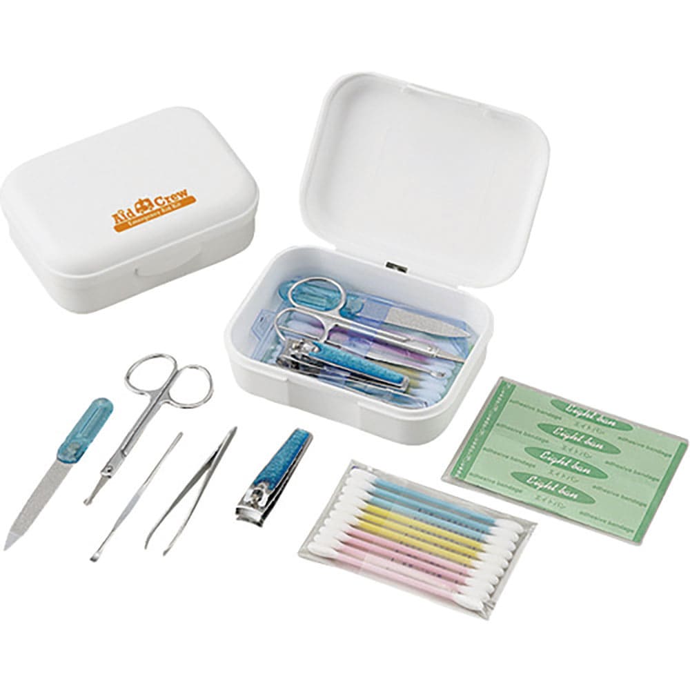 緑十字　防災用品　携帯救急箱８１０１　３８０１９５＿